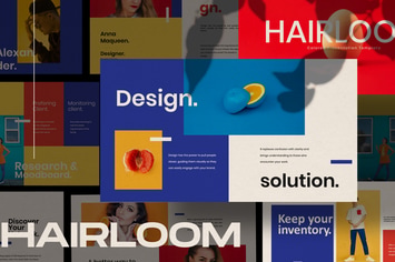 HAIRLOOM - Powerpoint Business Creative