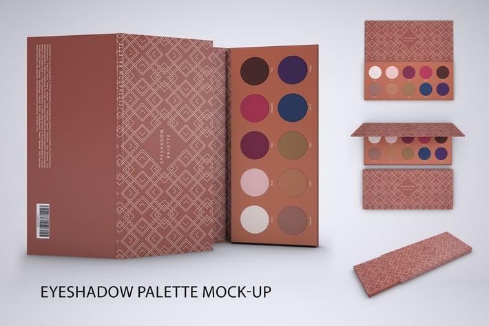 Eyeshadow Palette Mock-up