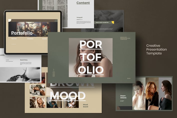 Portfolio - Creative Lookbook Fashion 