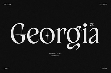  Georgia – Elegant Font