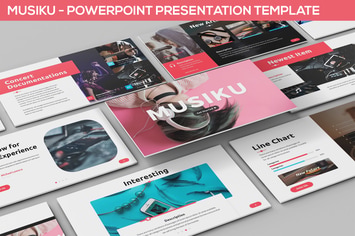 Musiku - Powerpoint Presentation Template