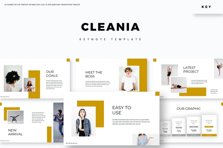 Cleania - Keynote Template
