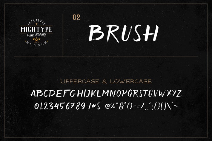 Mightype 02 - Brush