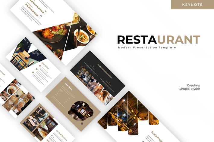 Restaurant Style - Keynote Template