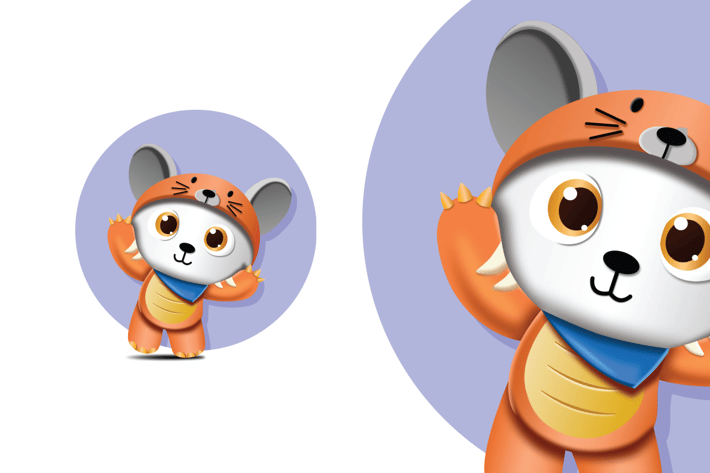 Cute Mouse Illustration