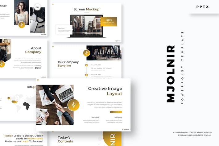 Mjolnir - Powerpoint Template
