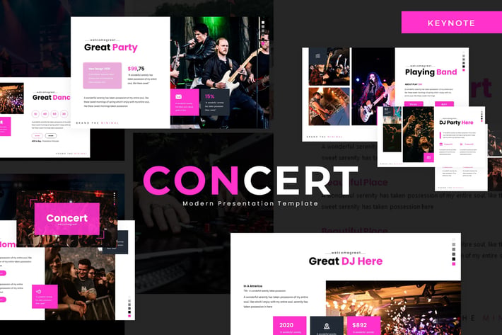 Concert - Keynote Template