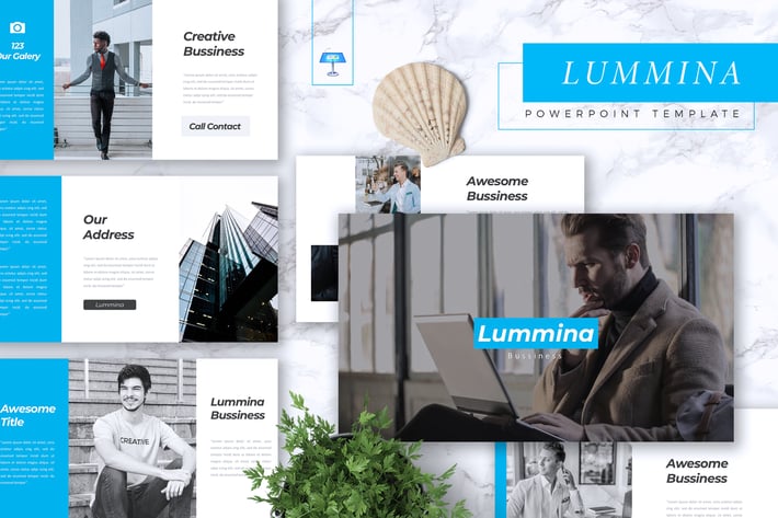 LUMMINA - Business Powerpoint Template