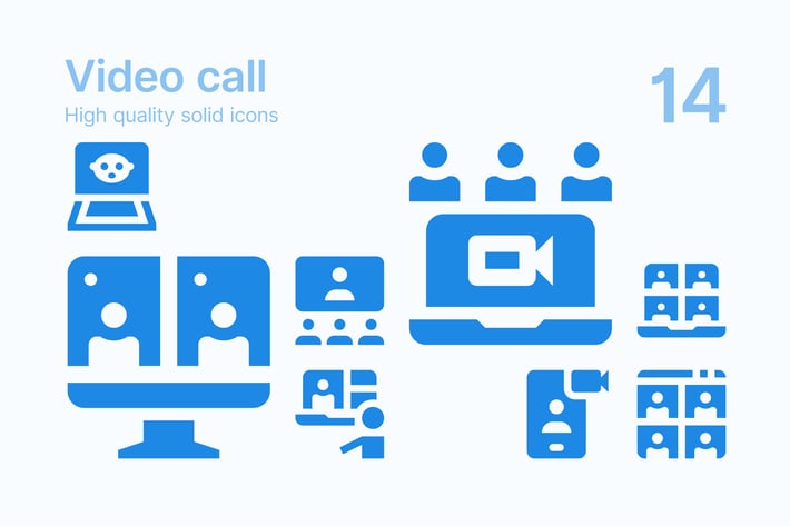 Video Call Icons