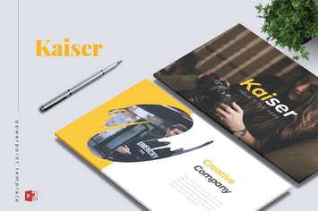 KAISER - Company Profile Powerpoint Template