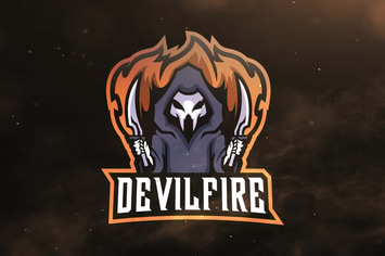 Devil Fire Sport and Esports Logos