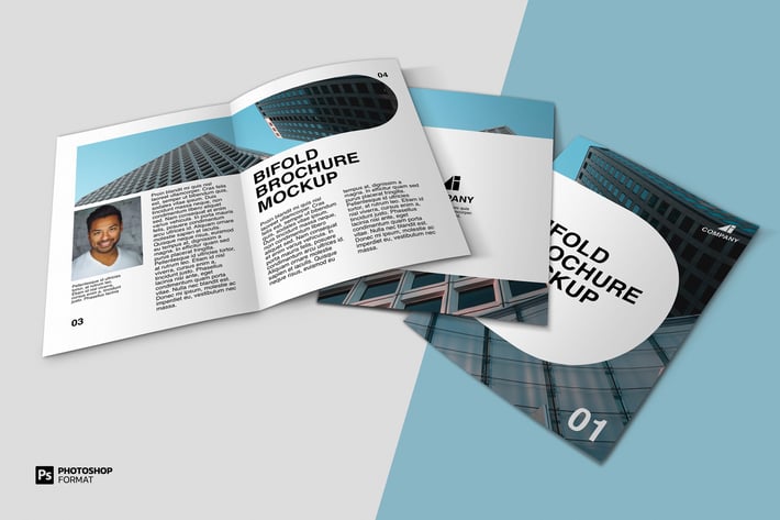 Bi-fold Brochure - Mockup