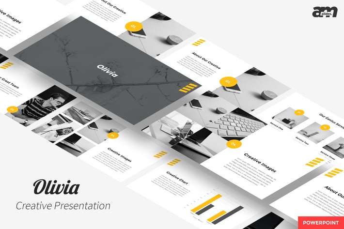 Olivia - Creative Powerpoint Template