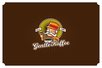Gentle Koffee - Mascot & Esport Logo