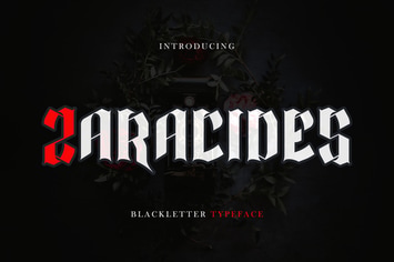 Zaracides - Blackletter Font