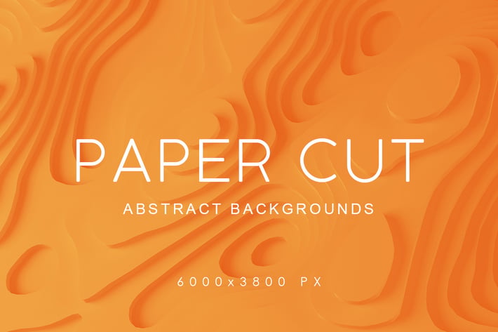 Paper Cut Abstract Backgrounds