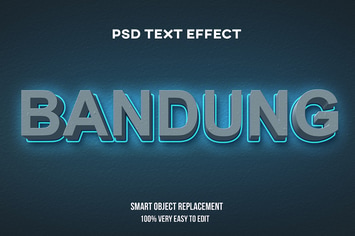 Bandung text effect