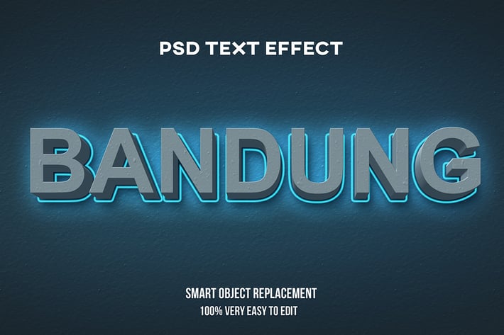 Bandung text effect