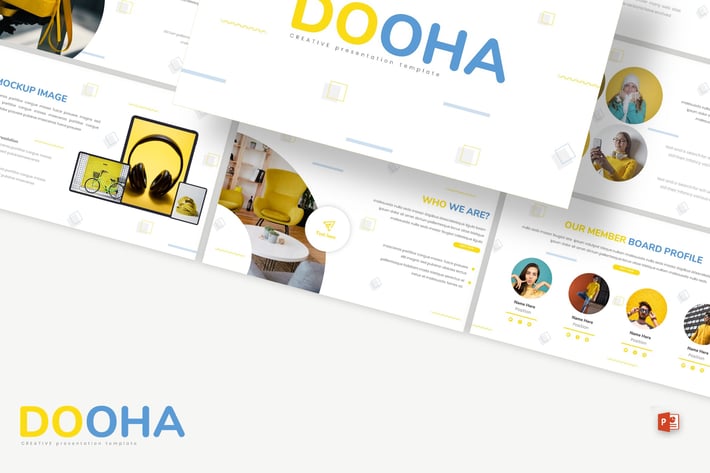 Dooha - Creative Powerpoint Template