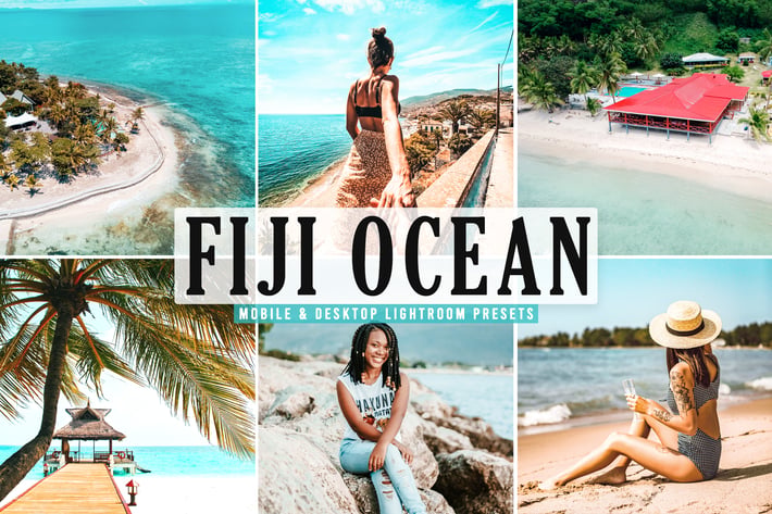 Fiji Ocean Mobile & Desktop Lightroom Presets