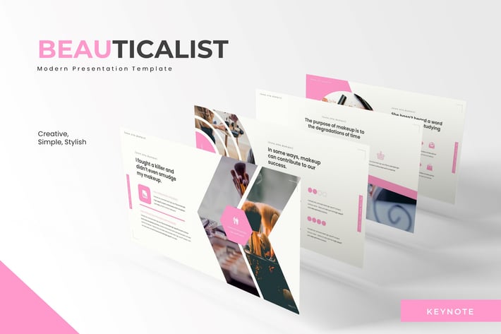 The Beauticalist - Keynote Template