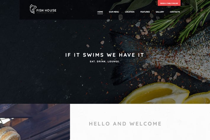  Fish House | A Stylish Seafood Restaurant / Cafe 