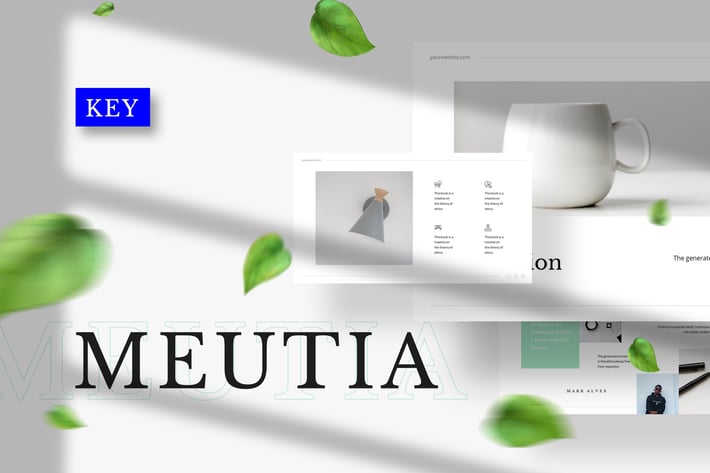 Meutia - Minimalist Keynote Template