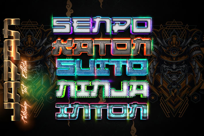 Japan Text Effects