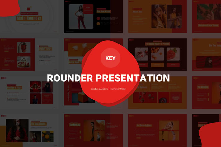 Main Rounder - Keynote Template