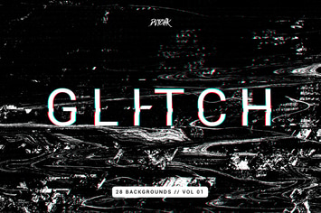 Glitch | Intense Backgrounds | Vol. 01