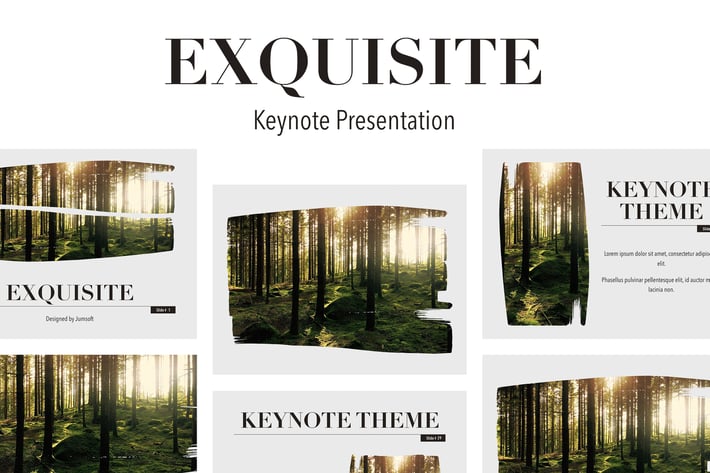 Exquisite Keynote Template