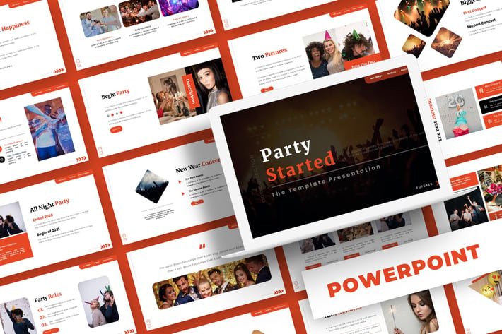 Party Started - Powerpoint Template