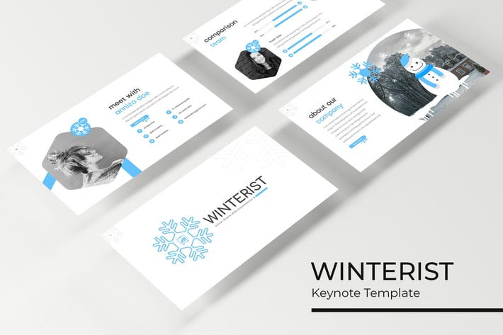 Winterist - Keynote Template