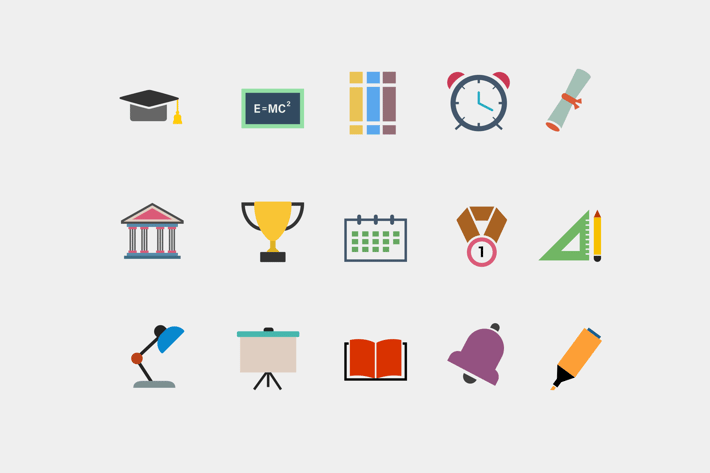 15 University Icons