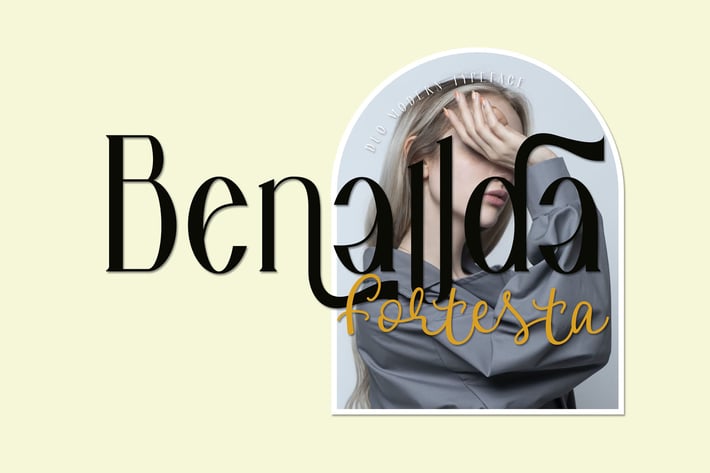 Benallda Fortesta Duo Font