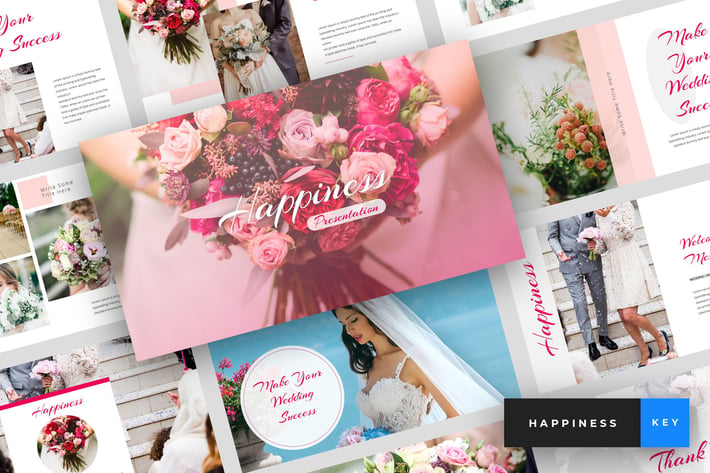 Happiness - Wedding Keynote Template