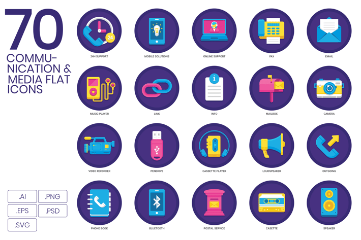 Media Icons