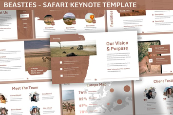 Beasties - Safari Keynote Template
