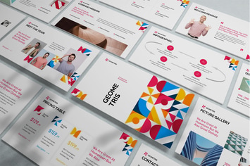 Geometris - Geometric Powerpoint Template