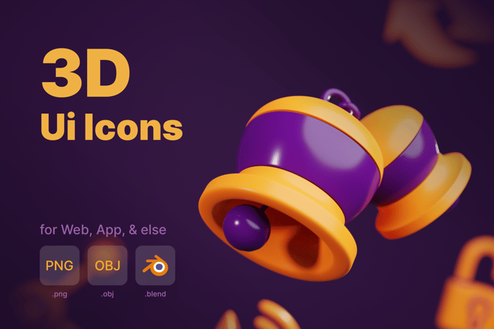 Ui 3D Icons