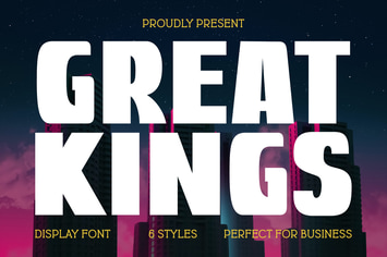 Great Kings Business Font Family