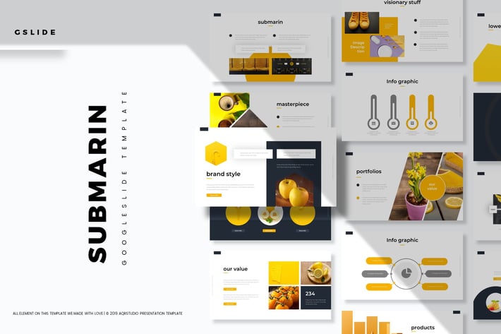 Submarin - Google Slides Template