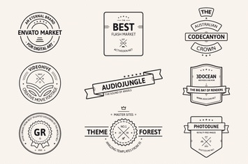 Clean and Clever Insignias - Badges