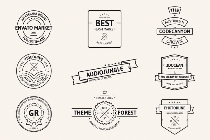 Clean and Clever Insignias - Badges