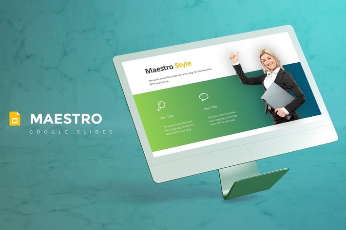 Maestro - Google Slides Template