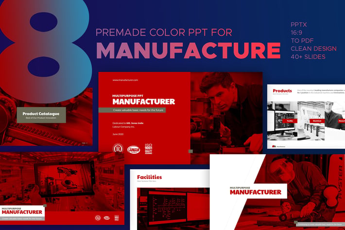 Manufacturer Powerpoint Template 