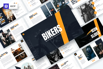 Bikers - Motorcycle & Bike Keynote Template
