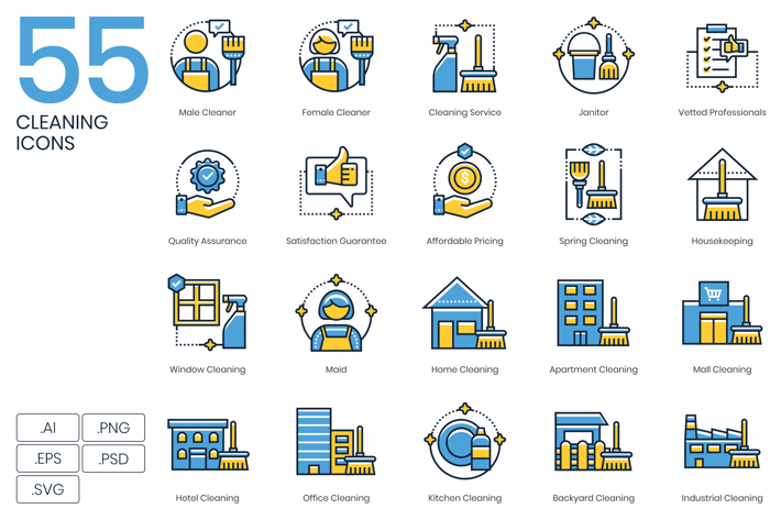 Cleaning Icons