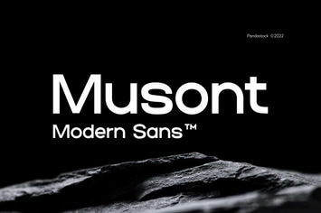 Musont - Modern Sans Serif Fonts