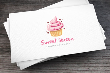 Sweet Queen Logo Template